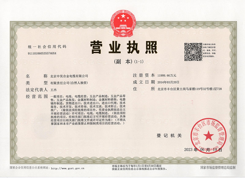  營(yíng)業(yè)執(zhí)照